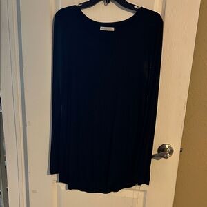 Eileen Fisher Classic Black Long Sleeve Top